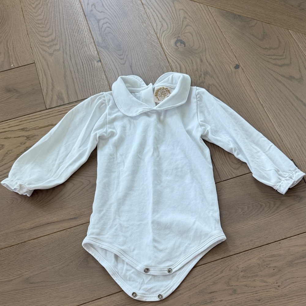 The Beaufort Bonnet Company White Long Sleeve Bodysuit